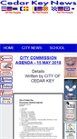 Mobile Screenshot of cedarkeynews.com